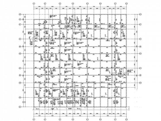 2层框架农贸市场结构CAD施工图纸 - 1