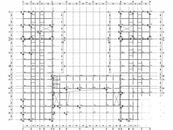局部4层带地下室框架酒店结构CAD施工图纸(楼梯配筋图) - 1
