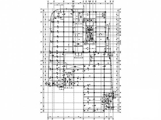 24层框筒商场及公寓式办公楼结构施工图纸(预应力混凝土管桩) - 2