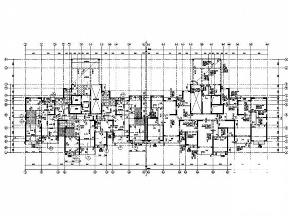 33层剪力墙结构住宅楼结构CAD施工图纸（后压浆灌注桩） - 2