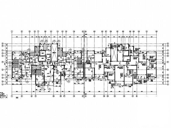 33层剪力墙结构住宅楼结构CAD施工图纸（后压浆灌注桩） - 3