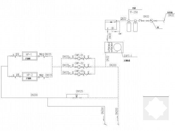 5层商业综合楼空调通风设计CAD施工图纸(焓湿图纸) - 4