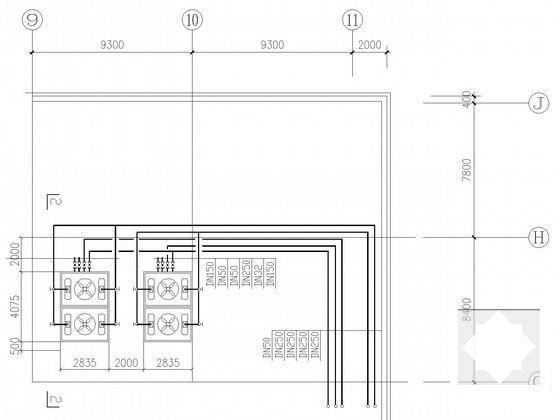 26层商业办公综合楼空调通风设计CAD施工图纸 - 5