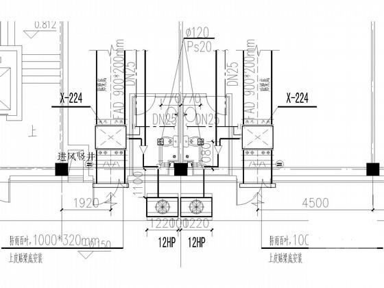 意式风格小镇空调通风设计CAD施工图纸(9个商业区)(系统原理图) - 3