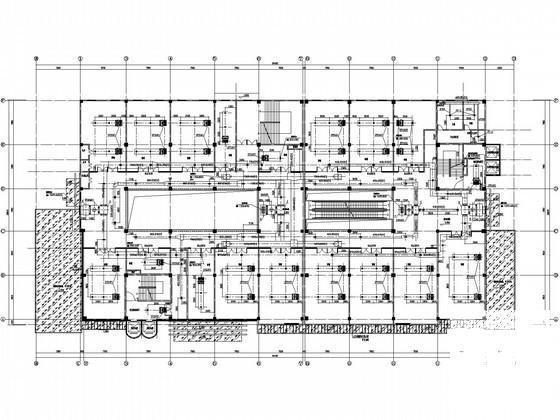 5层商业建筑空调通风设计CAD图纸 - 1