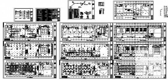 4层商业中心空调通风设计CAD施工图纸 - 4