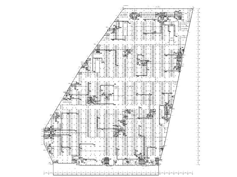 地下二层防火分区示意图1