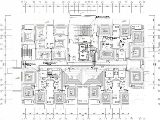 30层住宅楼辐射采暖设计CAD施工图纸（设计说明） - 1