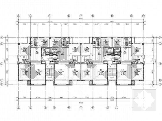 18层住宅楼地板辐射采暖设计CAD施工图纸（设计说明） - 5