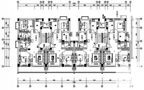 25层住宅楼采暖空调通风工程设计CAD施工图纸(接管大样) - 4