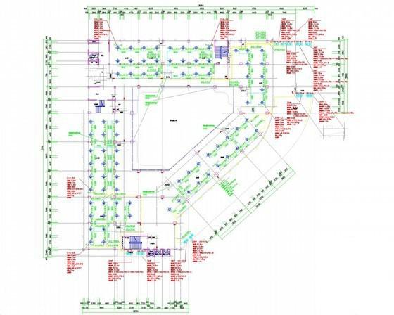 高层商业大厦通风排烟及空调设计CAD施工图纸 - 3