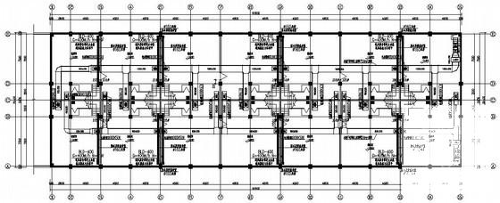 3层商业建筑采暖通风设计CAD施工图纸 - 1