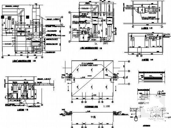 5层大型商业广场通风排烟系统设计CAD施工图纸 - 4