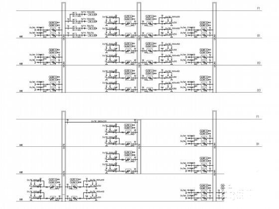 25层商业写字楼通风空调及防排烟系统设计CAD施工图纸（节能计算书） - 2