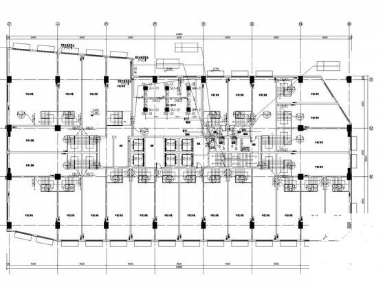 25层商业写字楼通风空调及防排烟系统设计CAD施工图纸（节能计算书） - 3