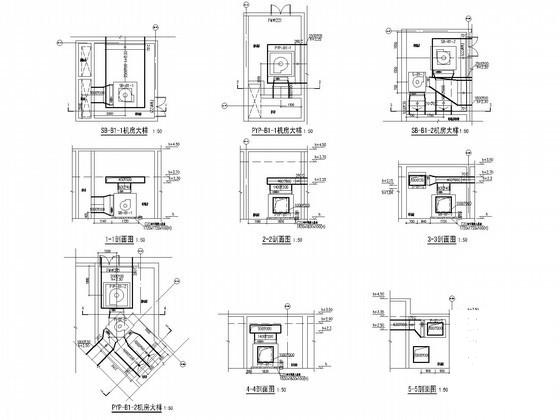 25层商业住宅楼通风空调及排烟设计CAD施工图纸 - 2