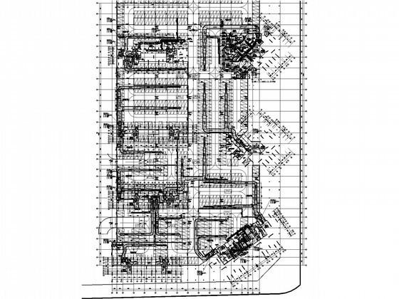 25层商业住宅楼通风空调及排烟设计CAD施工图纸 - 3