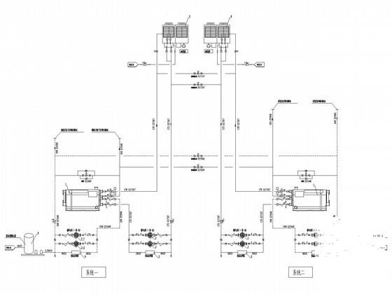 12层商业综合体空调及通风排烟设计CAD施工图纸（VRV空调机组） - 2