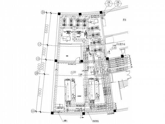 12层商业综合体空调及通风排烟设计CAD施工图纸（VRV空调机组） - 3