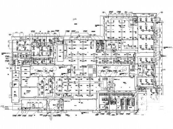2层商业临时建筑空调系统设计CAD施工图纸（世博会建筑） - 1