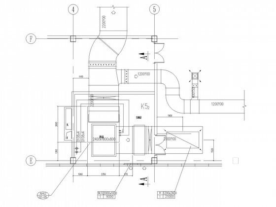 2层商业临时建筑空调系统设计CAD施工图纸（世博会建筑） - 2