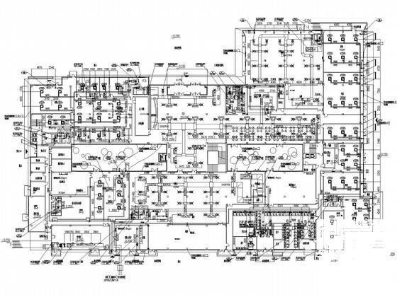 2层商业临时建筑空调系统设计CAD施工图纸（世博会建筑） - 4