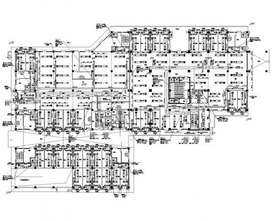 23层商业综合体空调通风及防排烟系统设计CAD施工图纸 - 1