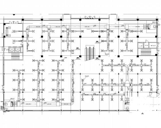 13层小型商业办公综合楼空调自控系统设计CAD施工图纸 - 1