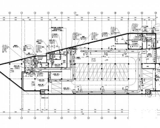 4层商业建筑空调通风系统设计CAD施工图纸（甲级院） - 2