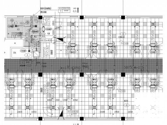 多层商业办公区空调及通风防排烟系统设计CAD施工图纸（空气源热泵多联空调机组） - 1