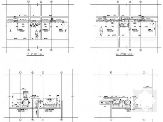 多层商业办公区空调及通风防排烟系统设计CAD施工图纸（空气源热泵多联空调机组） - 5