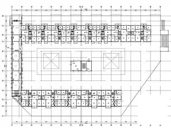 3层小型商业建筑散热器采暖系统设计CAD施工图纸（给排水系统） - 1