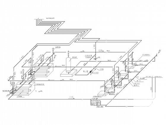 商业建筑空调及通风系统设计CAD施工图纸（水冷式冷水机组） - 3