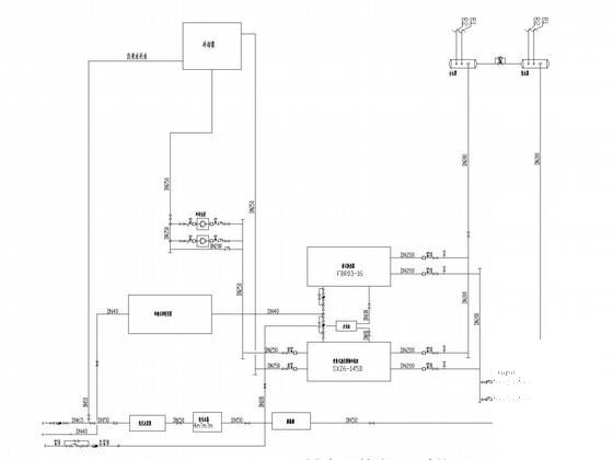 多层商业综合楼建筑全年性空调系统设计CAD施工图纸(地下室平面图) - 4