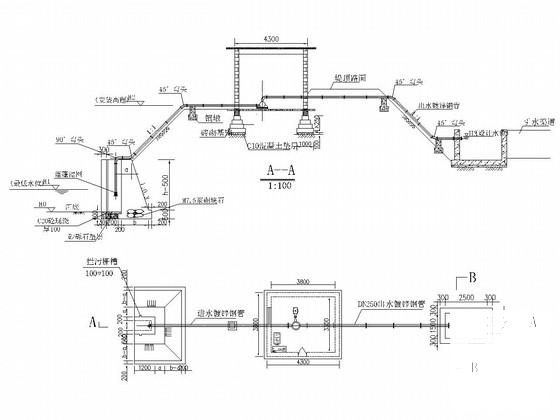 农田土地整治工程CAD施工图纸（总）(排水沟) - 2