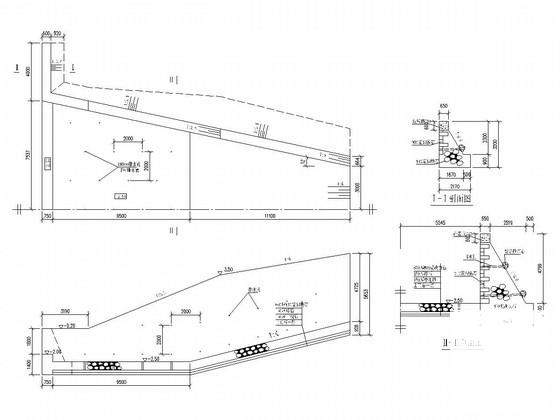 排水闸工程CAD施工图纸(附电气图纸，) - 2