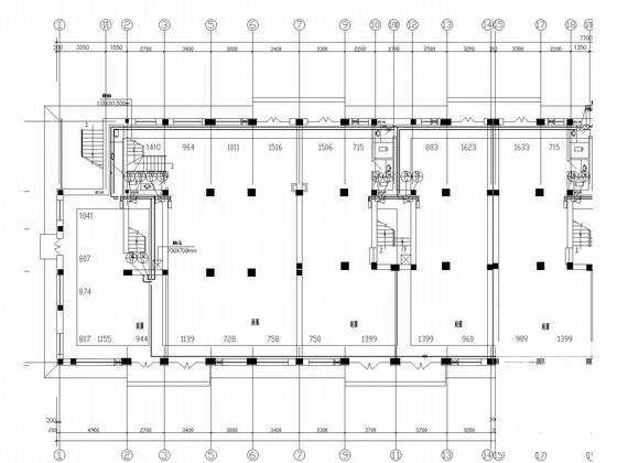 6层住宅楼地暖系统设计CAD施工图纸（地热干管） - 2