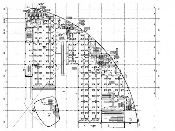 四商业街空调通风及防排烟系统设计CAD施工图纸（螺杆式风冷热泵机组） - 2