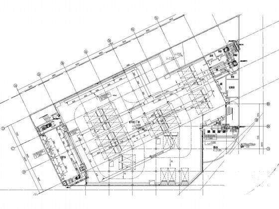 4层商业街建筑空调通风防排烟系统设计CAD施工图纸（大院设计） - 1