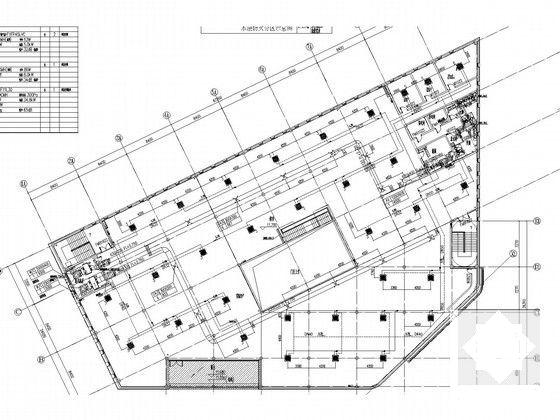 4层商业街建筑空调通风防排烟系统设计CAD施工图纸（大院设计） - 4