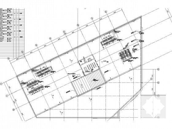 4层商业街建筑空调通风防排烟系统设计CAD施工图纸（大院设计） - 5