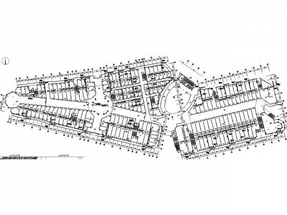 3层商业街空调通风系统设计CAD施工图纸 - 2