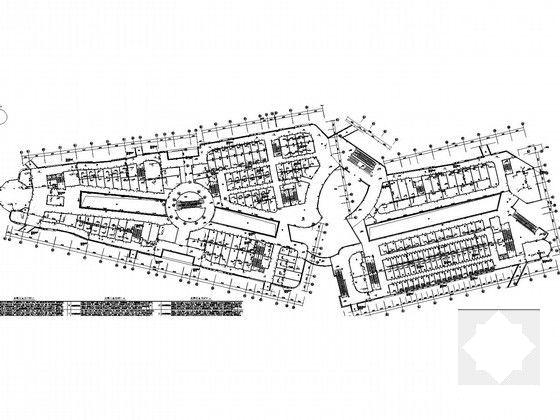 3层商业街空调通风系统设计CAD施工图纸 - 4