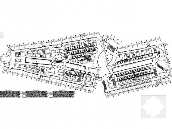 3层商业街空调通风系统设计CAD施工图纸 - 5