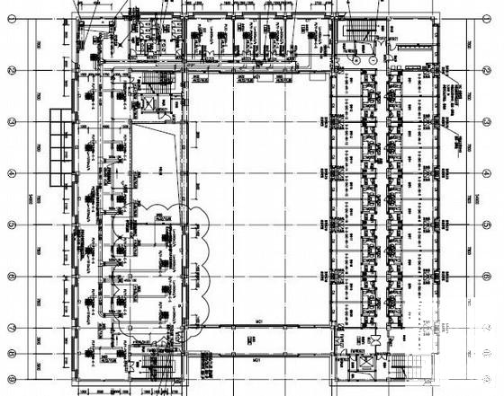 4层商业办公大厦空调通风及防排烟系统设计CAD施工图纸（采暖设计） - 3