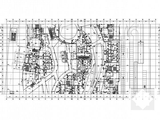 多层商业建筑空调通风系统设计CAD施工图纸(总平面图) - 4