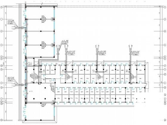 6层商业住宅楼地热辐射采暖系统设计CAD施工图纸（连续供暖系统） - 2
