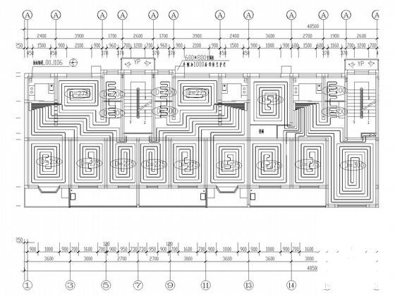 住宅楼建筑地板辐射采暖系统设计CAD施工图纸（设计说明） - 1