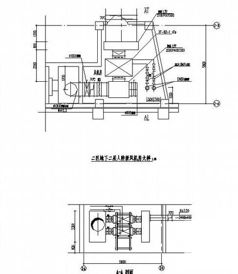 国内25层综合楼暖通空调设计CAD施工图纸(机械加压送风) - 3