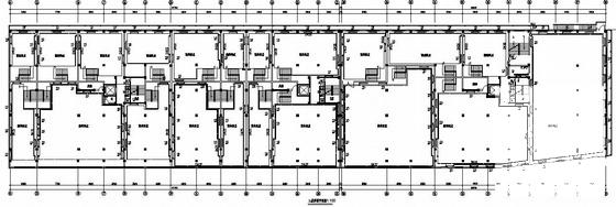 11层商住楼采暖通风设计CAD施工图纸(建筑面积) - 1